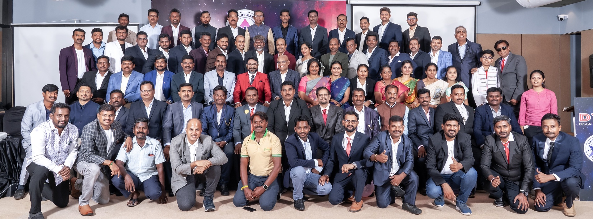 Fortune Makers Community members together at an event